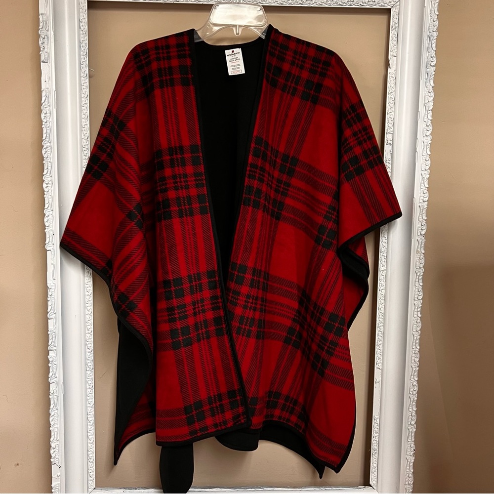 Woolrich poncho, reversible wrap - Picture 1 of 4